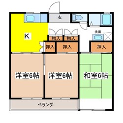 ビレッジ青島の物件間取画像